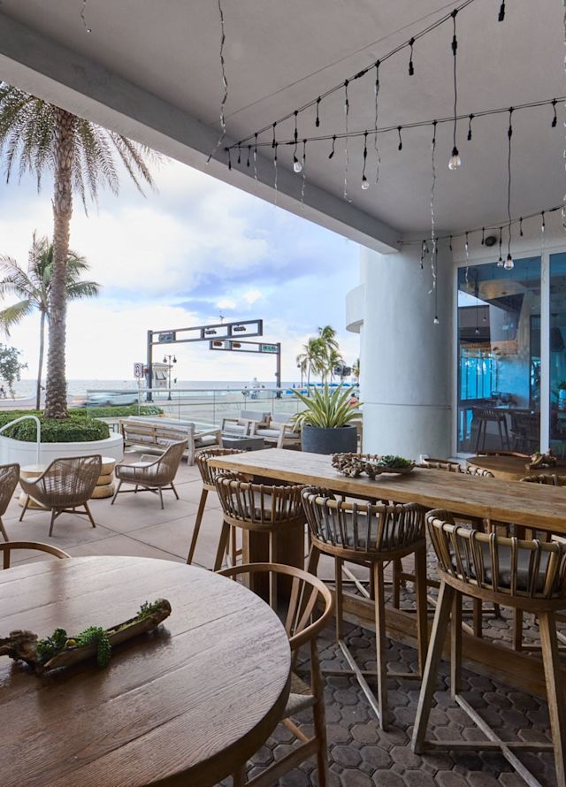 The Patio at Le Marche Restaurant