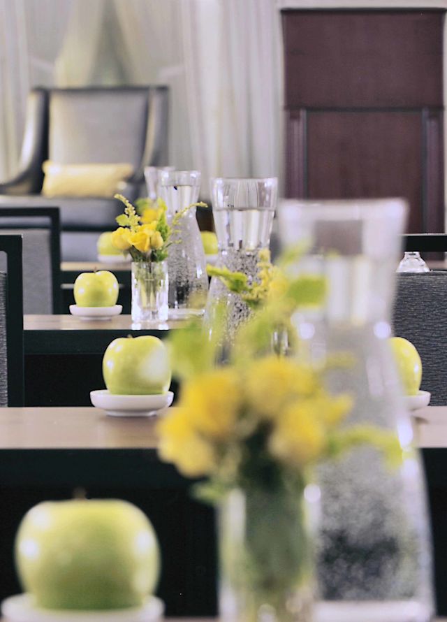 이벤트 좌석 및 테이블 사진