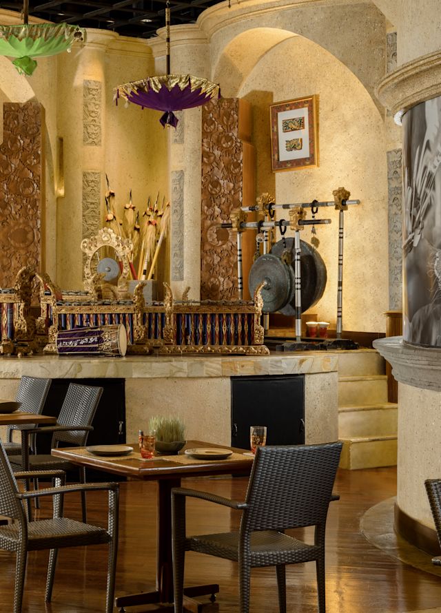 View of a Stage and Dining Area at Paon Bali Resto and Bar