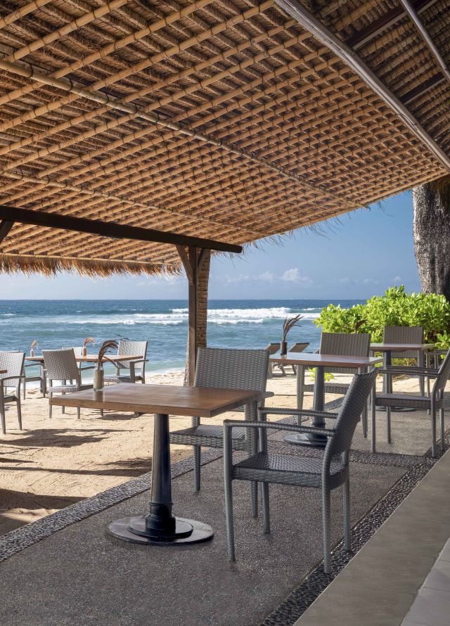 The Breeze Restaurant Terrace at the Beach