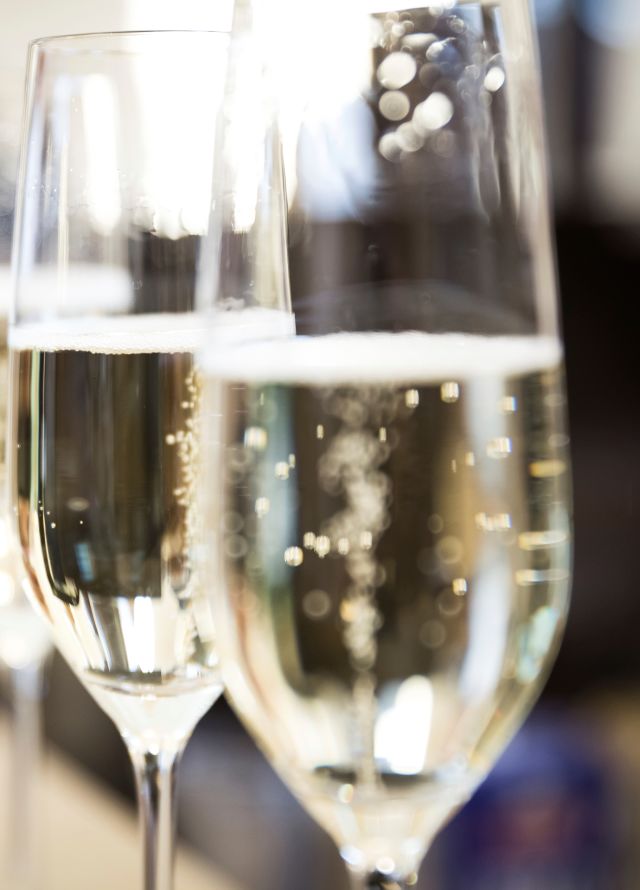 Glasses of Champagne