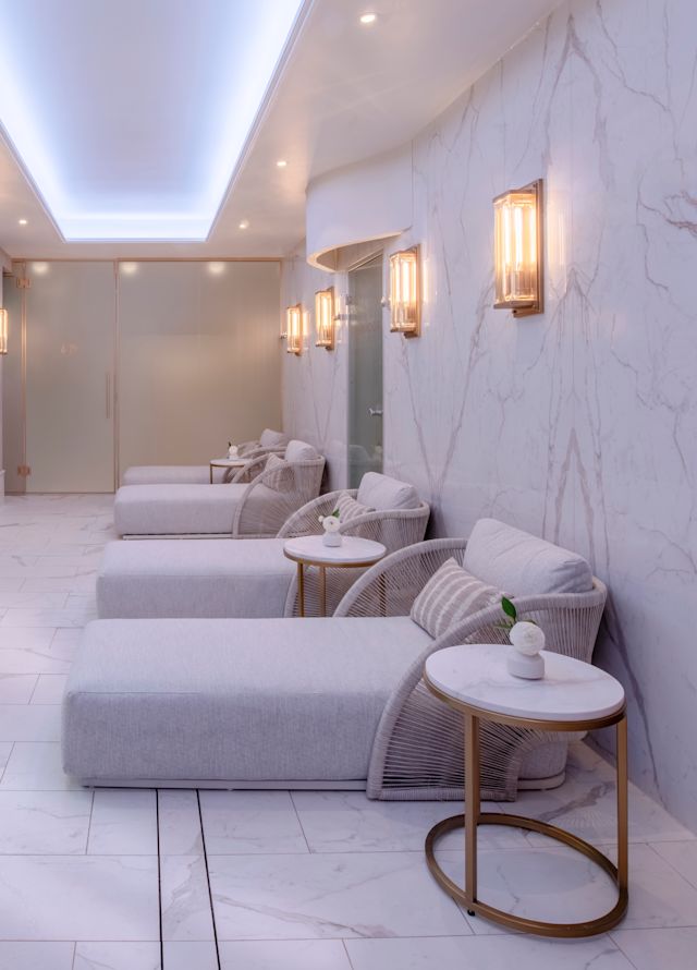 Área húmeda del spa