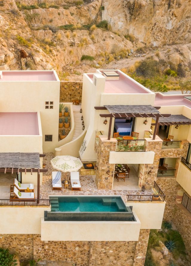 Aerial View of Private Pedregal Home Marina View Suite