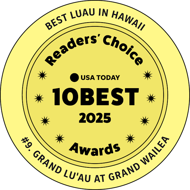 Distintivo de la USAT con la mejor licencia Grand Wailea Yellow