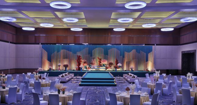 Mezzoon Ballroom Setup for a Wedding