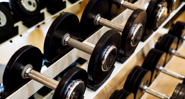 Health Club Dumbbells'
