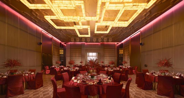 Ballroom Chinese Wedding Set Up