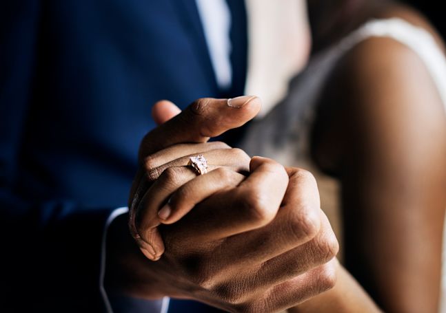 Couple Holding Hands