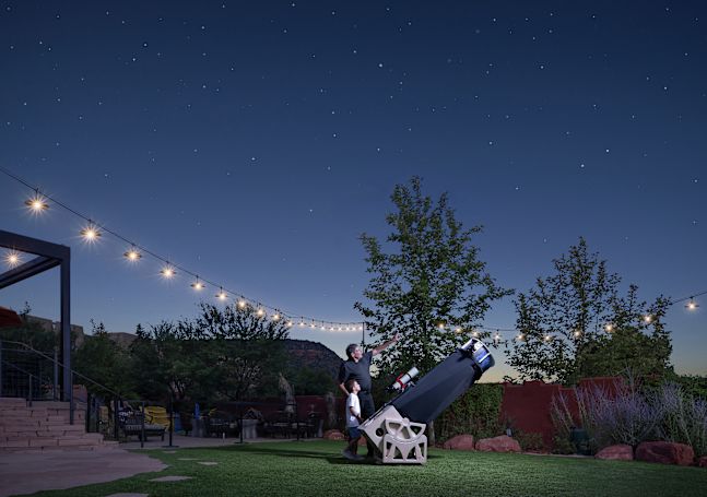 People in Lawn Area 