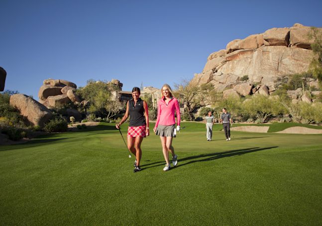 Guests on Golf Course