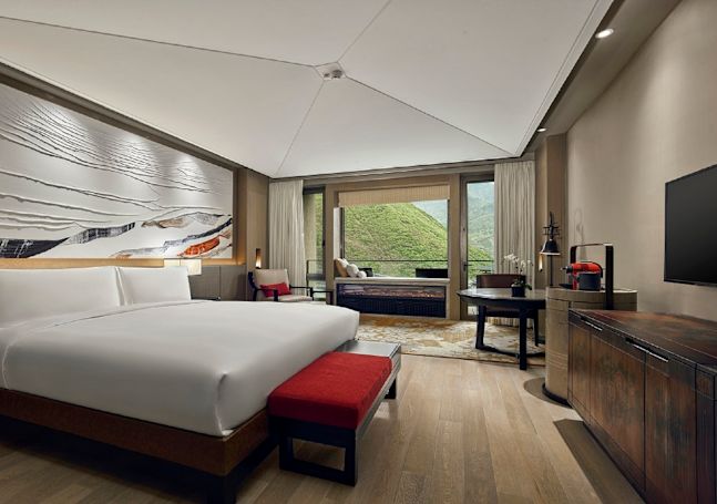 Kamar Tamu Deluxe dengan Tempat Tidur King