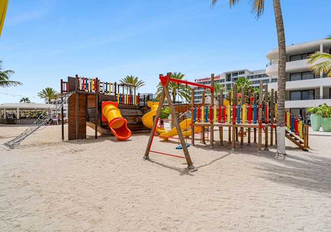 ein Kids Park am Strand