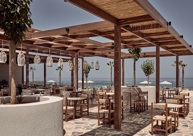 Platia Restaurant Seating Area