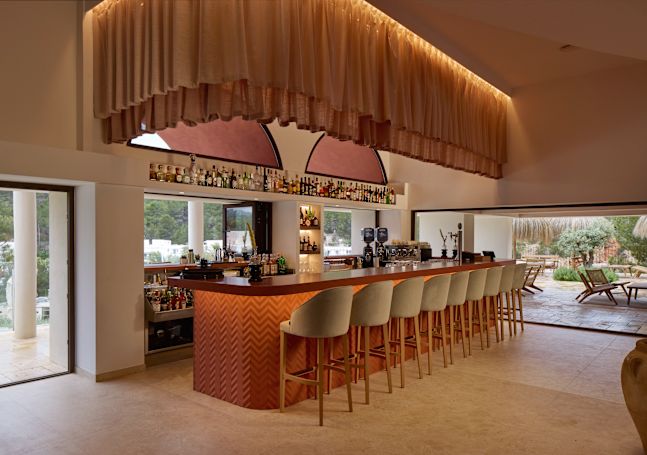 Bar Area at Da Mar Restaurant