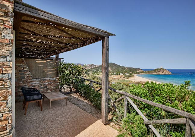 View of The Lagoon From Guest Room Terrace