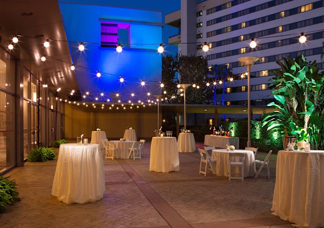 Palm Ballroom Patio Area