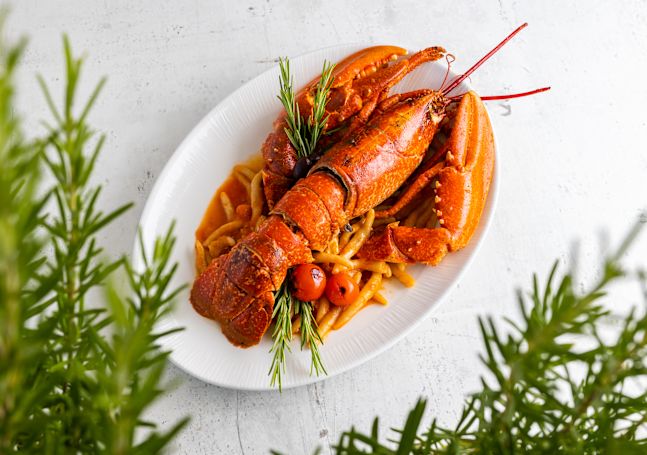 Assiette de homard Jedro