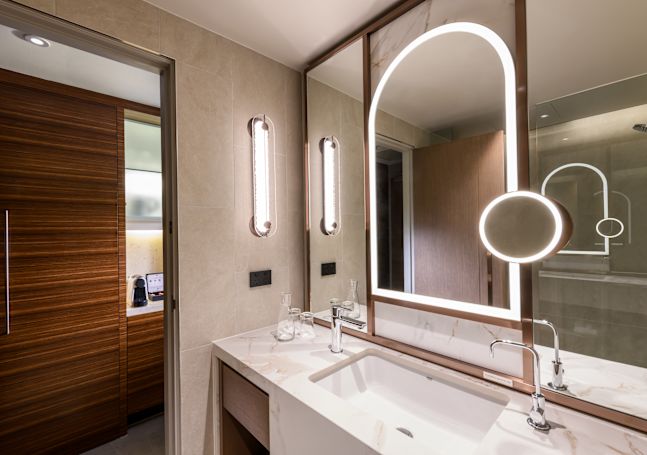 Guest Bathroom Vanity Area