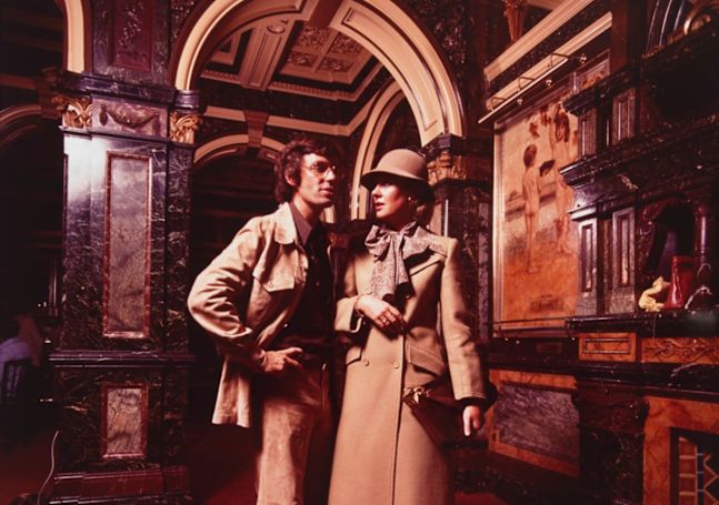 historical image of a couple in Marble Bar