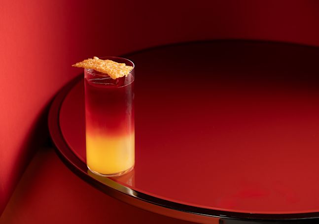 Skyline Rooftop bar - Ruby Mirage Cocktail