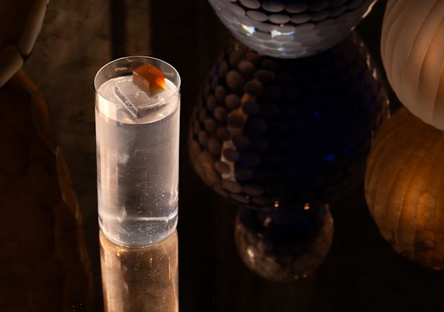 Drink at Skyline Rooftop Bar