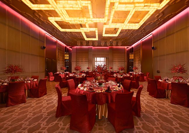 Ballroom Chinese Wedding Set Up