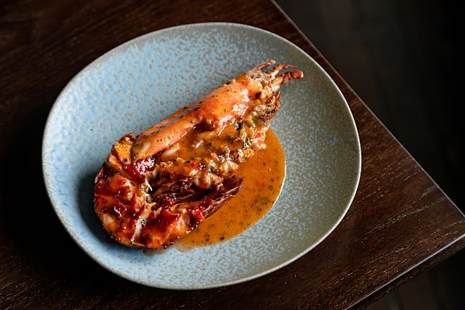 Dean Banks Restaurant Seafood Dish