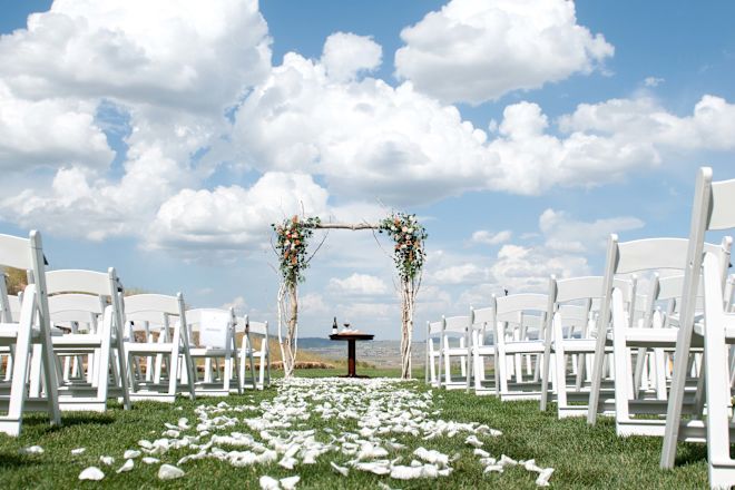 Ceremonia de nuntă a gazonului