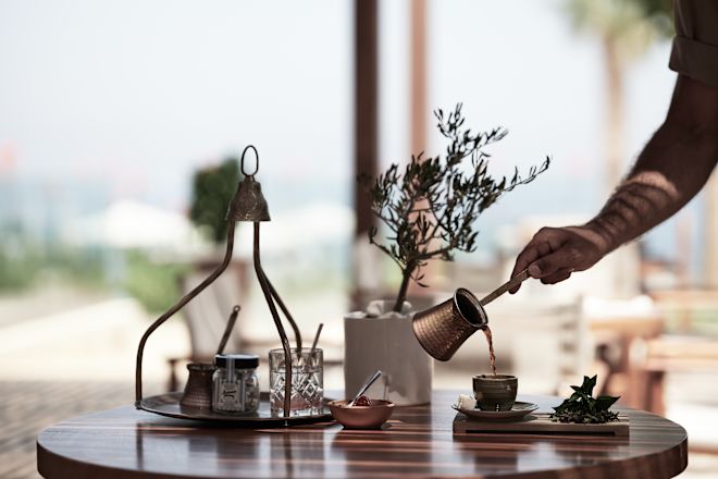 Platia (Greek Coffee brewing experience)