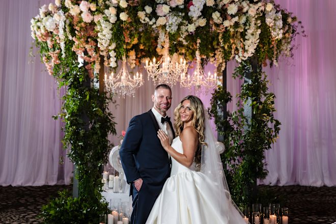 Photograph of a Couple on Their Wedding Day