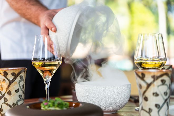 Moulin Chefkoch bereitet Mahlzeiten zu