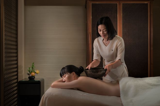 スパでのマッサージ・トリートメント