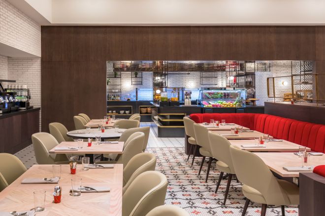 Restaurante tipo bufé