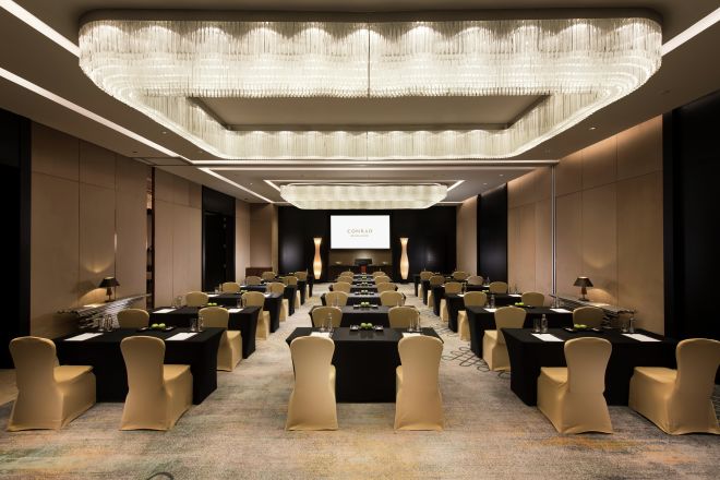 Ballroom Area with Classroom Setup
