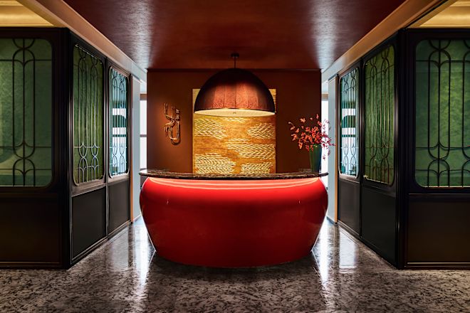 YU Restaurant Reception Area