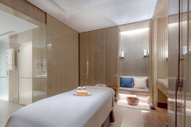 スパのシングルルーム