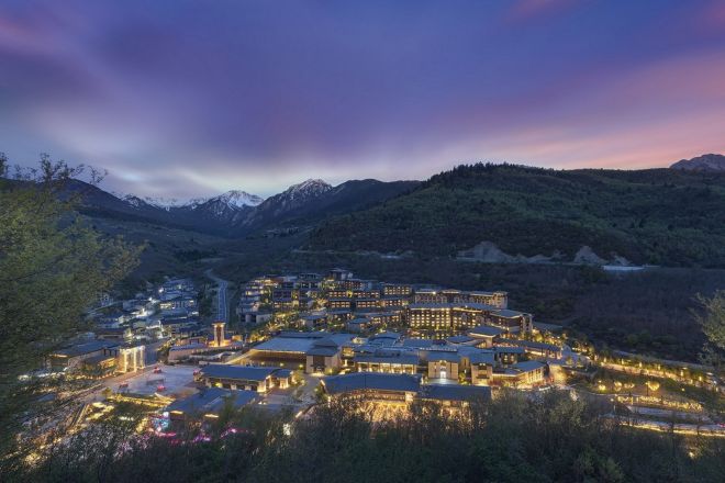 Eksterior Hotel, Malam