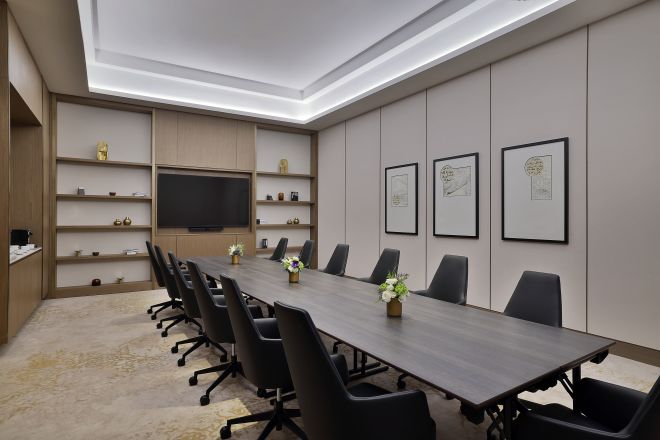 Sala konferencyjna Tanzanite z telewizorem HD