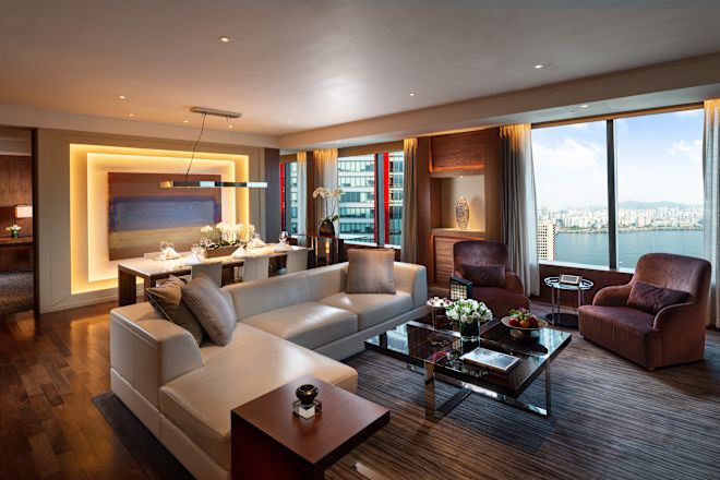 Suite Living and Dining Room 