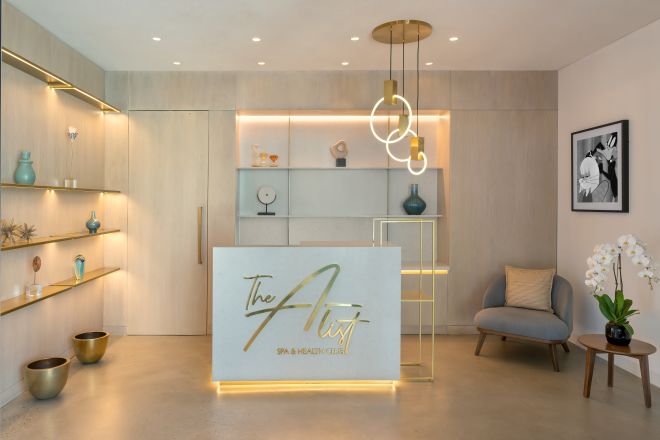 spa reception desk