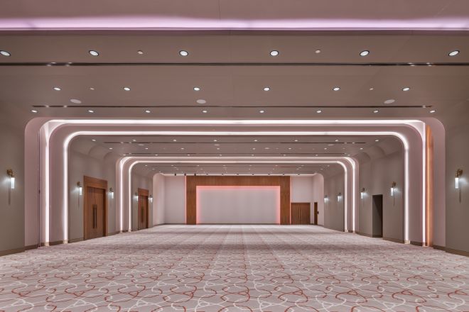 empty ballroom