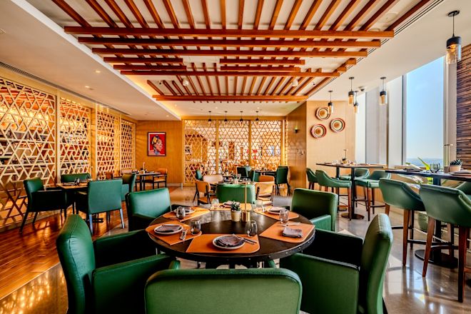 Dining Tables at Zoco Restaurant