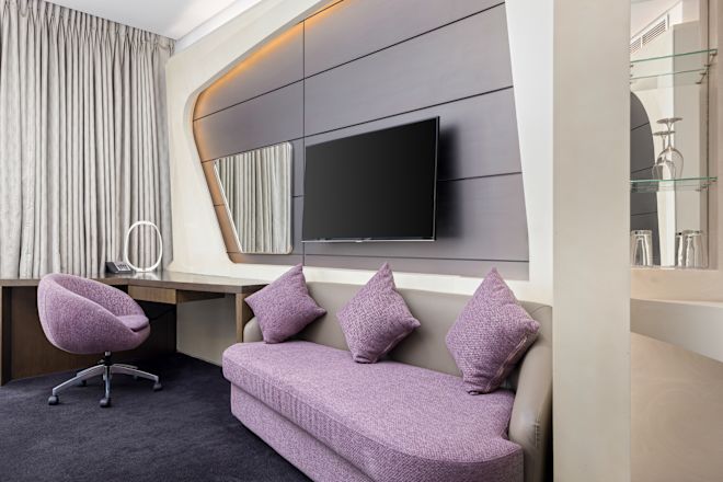 Seating Area in a Deluxe Room