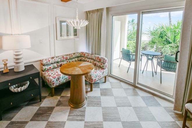 Model room sitting area