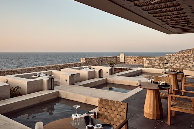 Terrace of Cretamos A La Carte Restaurant