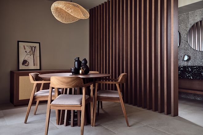 Royal Senses Villa Dining Area