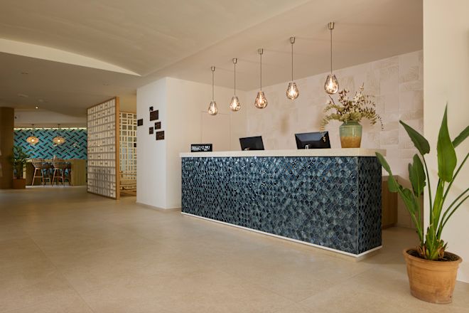 Empfangsbereich in der Lobby