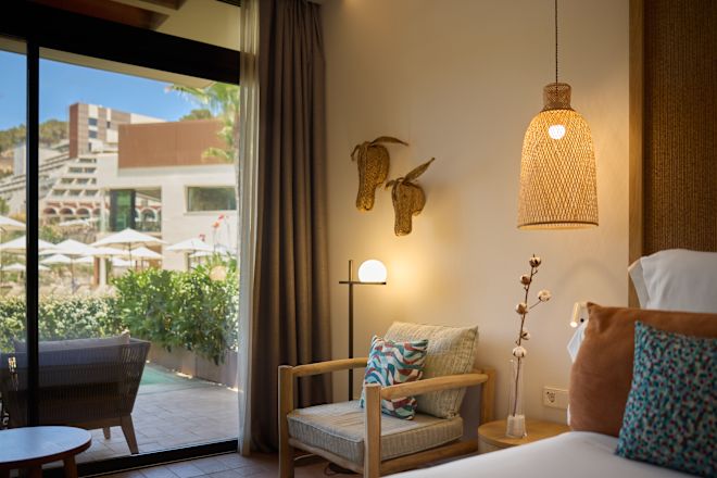 Nahaufnahme des Zimmerdekors