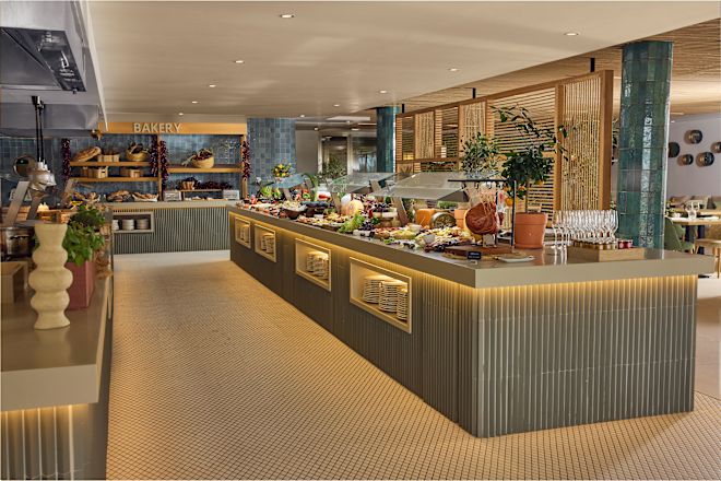 Restaurant "Na Joaneta" mit Buffet