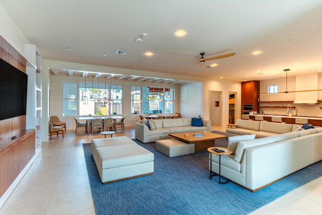 Otel Oturma Odası ve Mutfak Alanı